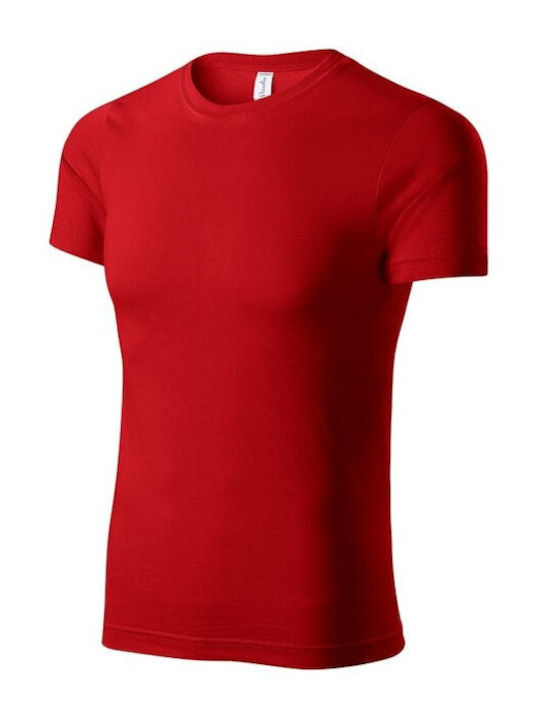 Adler Men's Short Sleeve Promotional T-Shirt Red