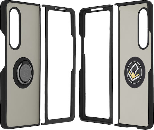 Techsuit Glinth bulk Back Cover Plastic / Silicon Negru (Galaxy Z Fold 3)