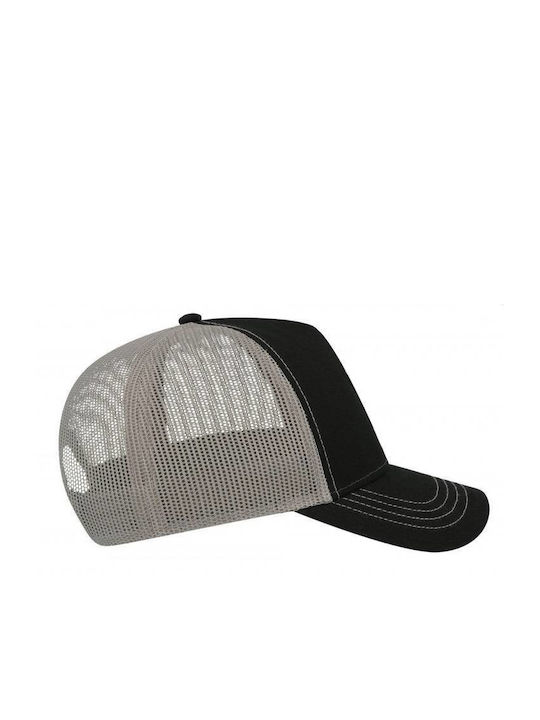 Atlantis Trucker Cap Black Grey