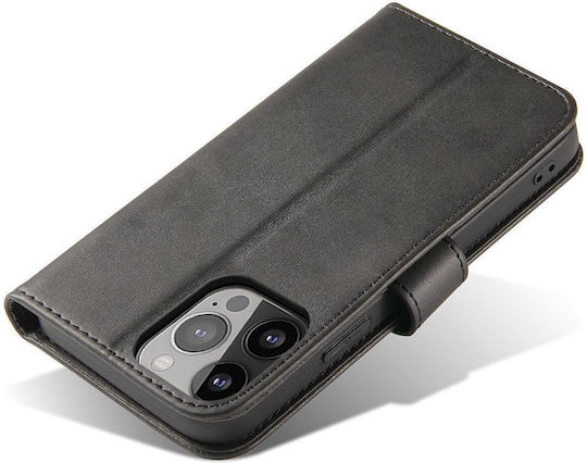 Hurtel Magnet Book Silicon Negru (TCL 305i)