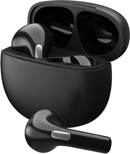QCY AilyPods T20 Earbud Bluetooth хендсфри Слушалки с Устойчивост на Пот и Кутийка за Зареждане Черен