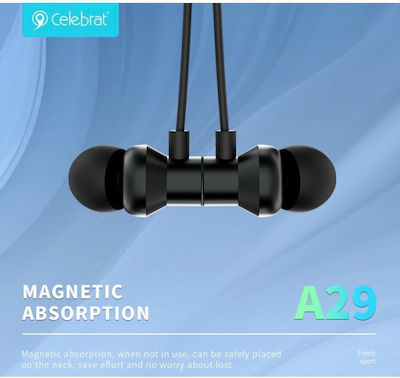 Celebrat A29 In-ear Bluetooth Handsfree Earphones Blacα