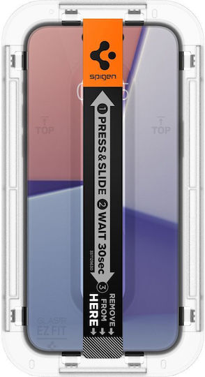 Spigen Glas.tr Ez Fit Apple iPhone 15 16 Transparent