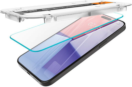 Spigen tR EZ Fit 2-pack 0.2mm Tempered Glass 2pcs (iPhone 15 Pro)