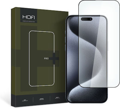 Hofi Tempered Glass Μαύρο (Apple iPhone 15 Pro)