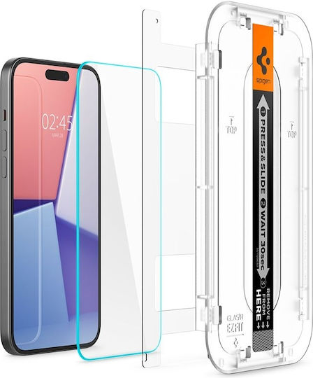 Spigen 0.2mm Full Face Tempered Glass (iPhone 15 Plus)