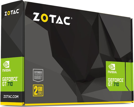 Zotac GeForce GT 710 2GB GDDR3 Κάρτα Γραφικών