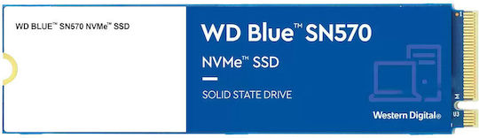 Western Digital Blue SN570 SSD 2TB τύπου M.2 με σύνδεση PCI Express 3.0 WDS200T3B0C