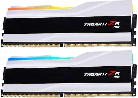 G.Skill Trident Z5 RGB 48GB DDR5 RAM с 2 модула (2x24GB) и Скорост 7200 за Настолен Компютър