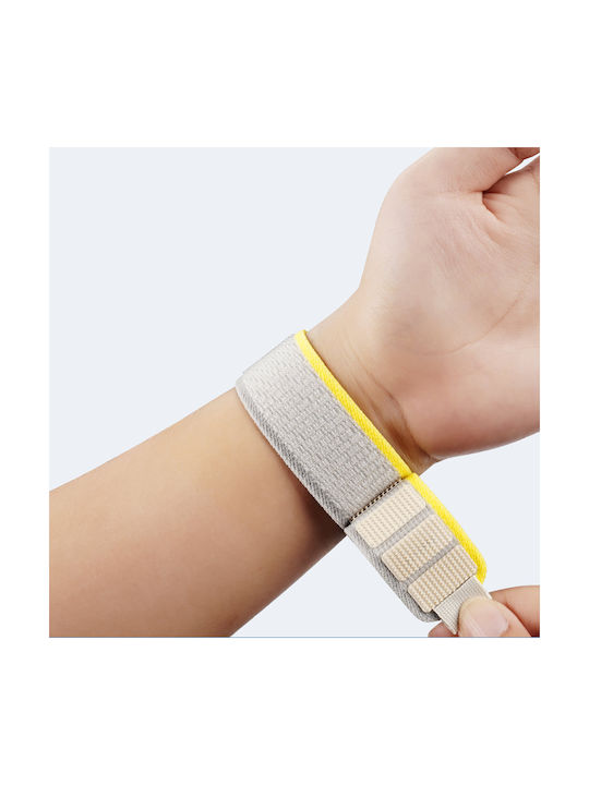Dux Ducis Curea Tesatura Galben (Apple Watch 38/40/41/42mm)