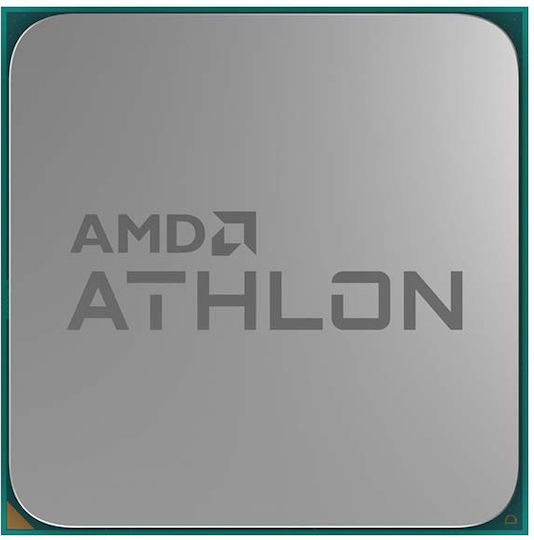 AMD Athlon 300GE 3.4GHz Procesor cu 2 nuclee pentru Socket AM4 Tray