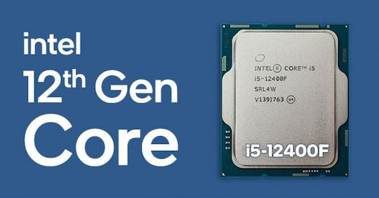 Intel Core i5-12400F 2.5GHz Procesor 6 Nuclee pentru Socket 1700