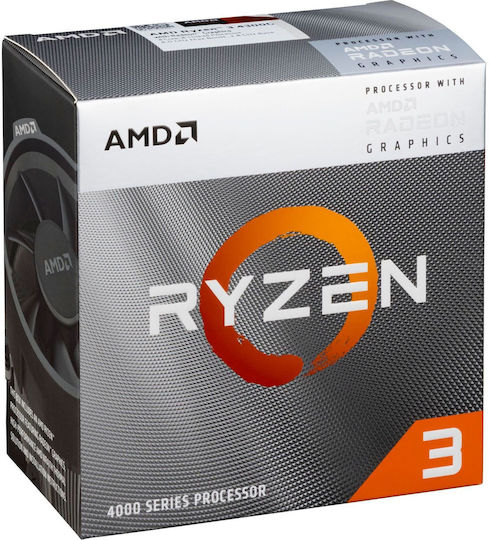 AMD Ryzen 3 4300G 3.8GHz Procesor cu 4 nuclee pentru Socket AM4