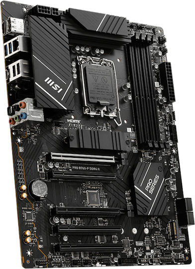 MSI Pro B760-P DDR4 II Motherboard ATX με Intel 1700 Socket 7E29-001R