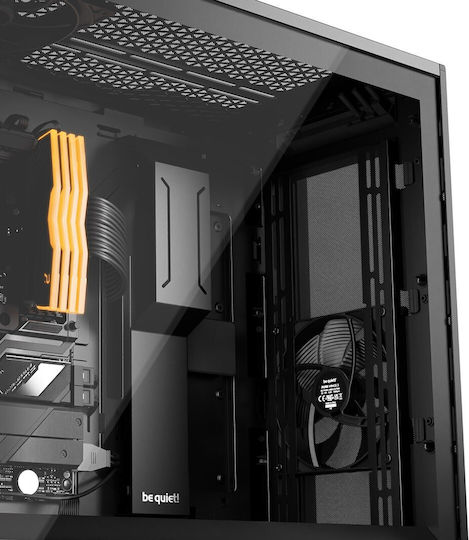 Be Quiet Shadow Base 800 DX Gaming Midi Tower Κουτί Υπολογιστή με Πλαϊνό Παράθυρο και RGB Φωτισμό Μαύρο