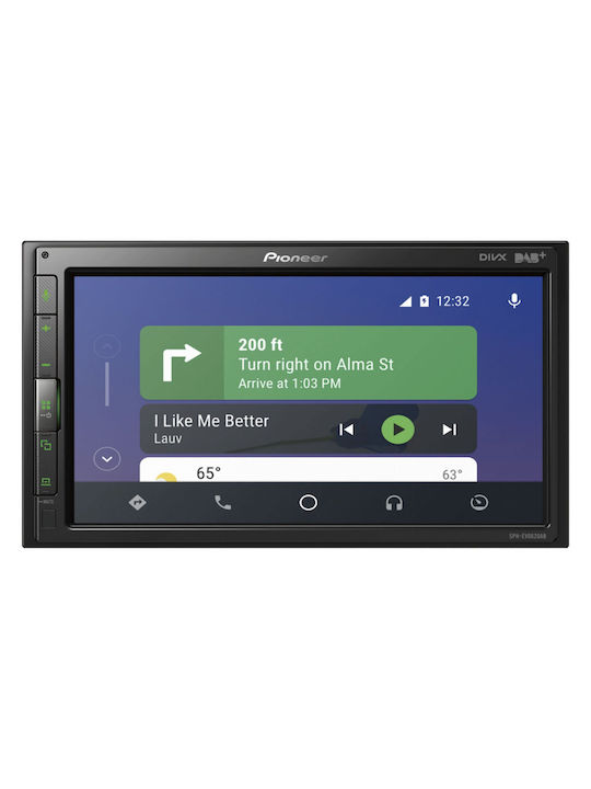 Pioneer Ηχοσύστημα Αυτοκινήτου 2DIN (Bluetooth/USB/AUX) με Οθόνη Αφής 6.8"