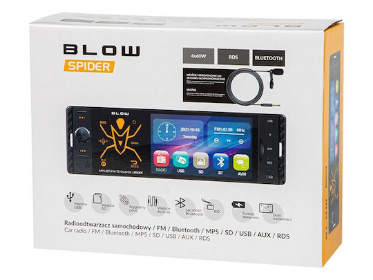 Blow Sistem Audio Auto pentru Alfa Romeo Păianjen (Bluetooth/USB/WiFi/GPS) cu Ecran Tactil 4"