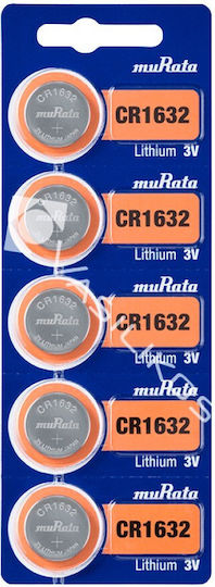 Murata Μπαταρία Λιθίου Ρολογιών CR1632 3V 1τμχ