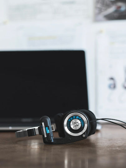 Koss Porta Pro Mic/Remote Ενσύρματα On Ear Ακουστικά Μαύρα / Ασημί