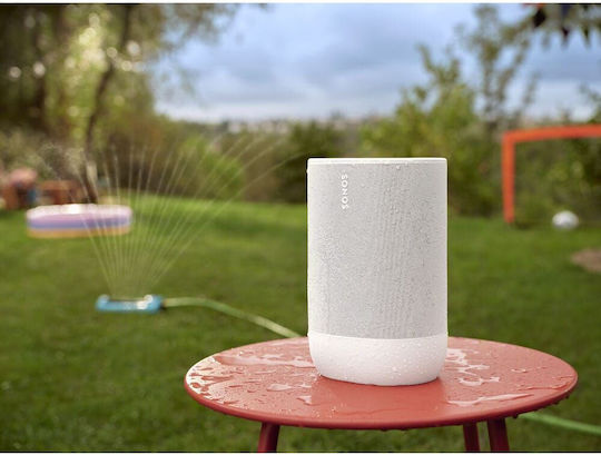 Sonos Move 2 Ηχείο Bluetooth με Διάρκεια Μπαταρίας έως 24 ώρες Λευκό