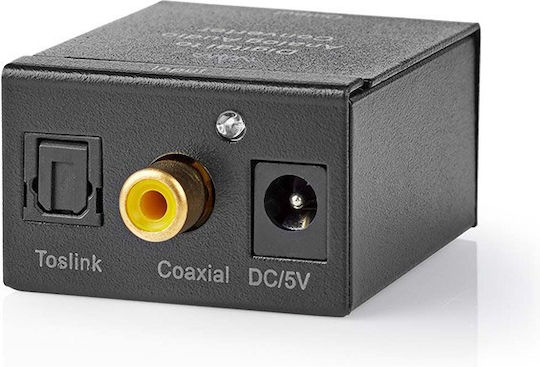 Nedis Convertor Coaxial / Toslink Feminin În 3.5mm / RCA Feminin 1 Bucată