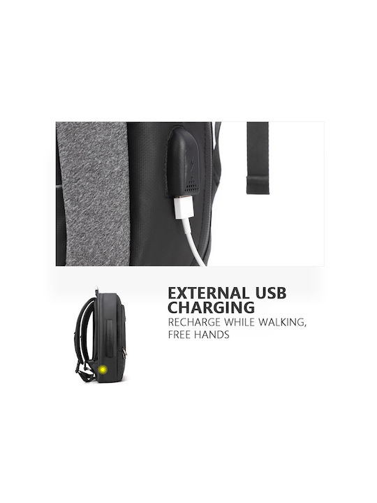 Arctic Hunter B00227L Waterproof Backpack Backpack for 17" Laptop Black