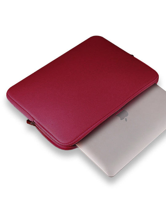 Hurtel Θήκη για Laptop 15.6" σε Κόκκινο χρώμα