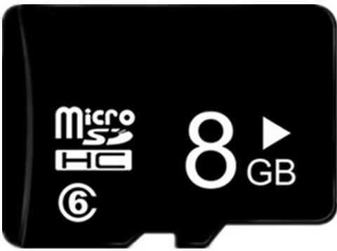 microSDHC 8GB με αντάπτορα