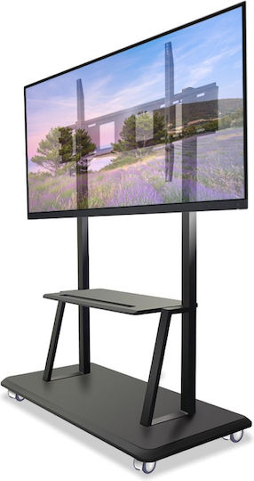 Techly ICA-TR31 Βάση Τηλεόρασης Δαπέδου έως 120" και 150kg