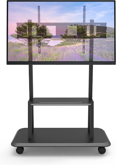 Techly ICA-TR31 Βάση Τηλεόρασης Δαπέδου έως 120" και 150kg