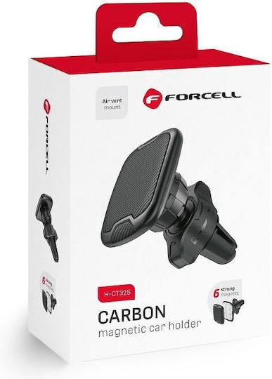 Forcell Carbon H-CT325 Car Mobile Mount with Magnet Black FOCM-082856