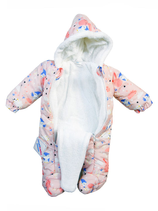 Maibella Kids Baby-Ausgehstrampler Langärmliges Rosa