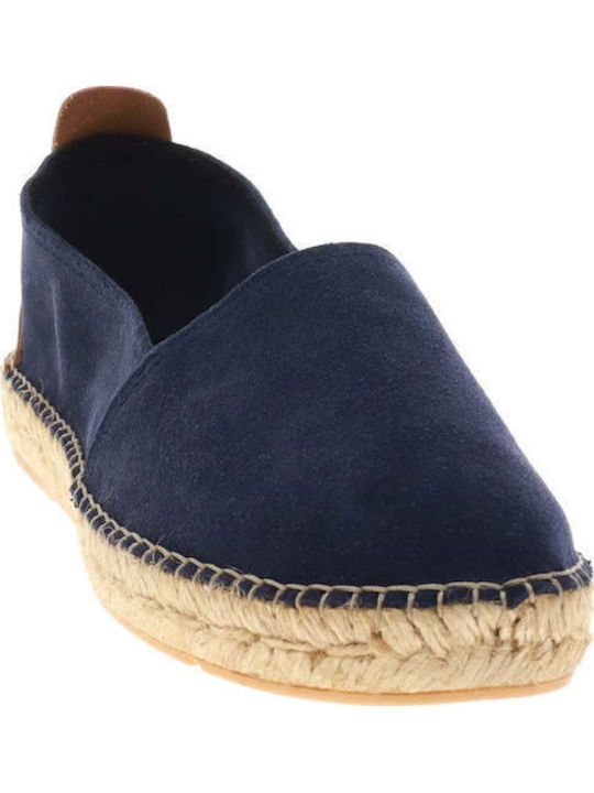 Fabric Men's Espadrilles in Blue Color