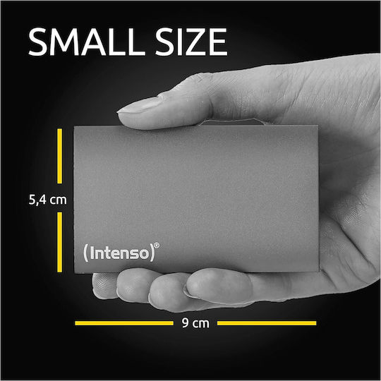 Intenso Premium USB 3.2 External 1.8" SSD 2TB Gray