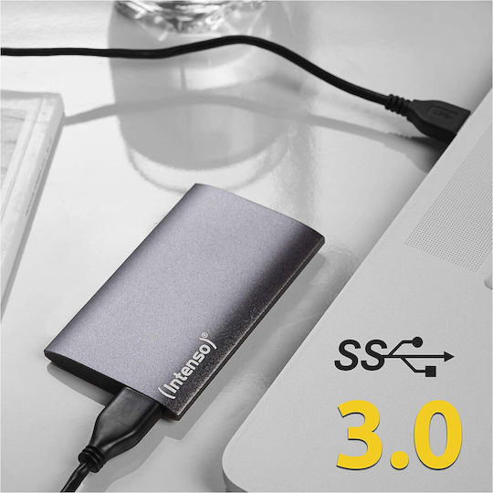 Intenso Premium USB 3.2 External 1.8" SSD 2TB Gray