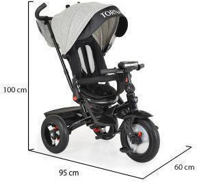 Byox Tornado Wandelbar mit Elterngriff für 3+ Jahre Grau