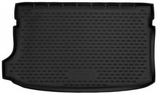 Novline Trunk Mat Tray Type for Volkswagen T-Cross 2018+ Black