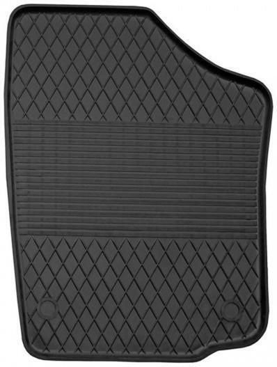 AMiO Front Car Mat for Skoda Rapid 2012 Black
