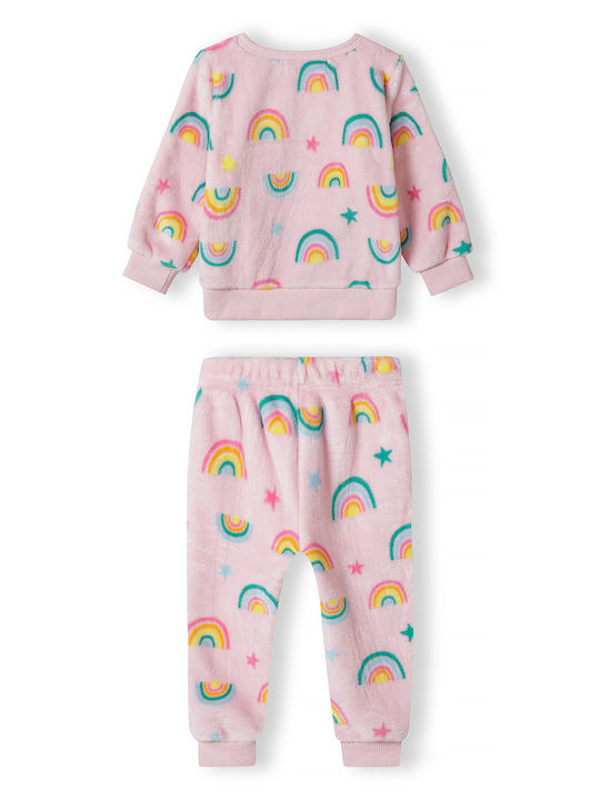 Minoti Kinder-Pyjama Rosa