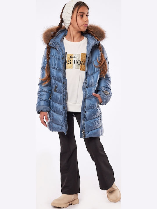 Kinder Schlaghose Jeans Schwarz