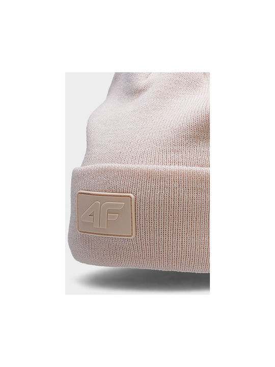 4F Kids Beanie Knitted Pink