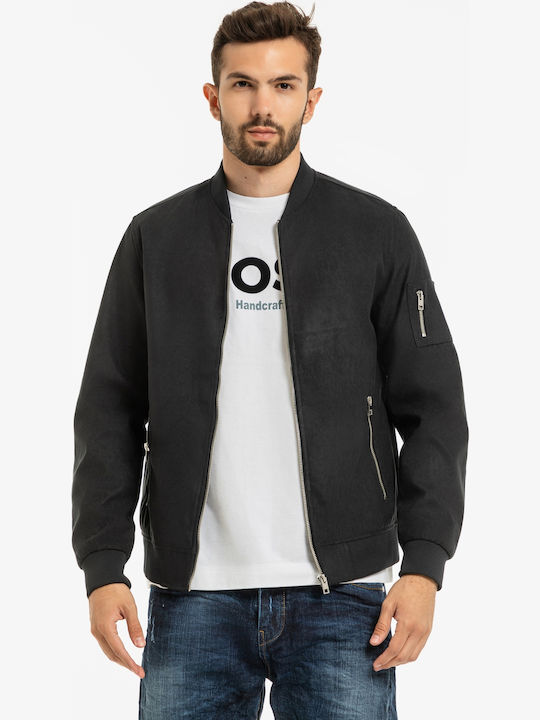 Μπουφάν Bomber Μαύρο