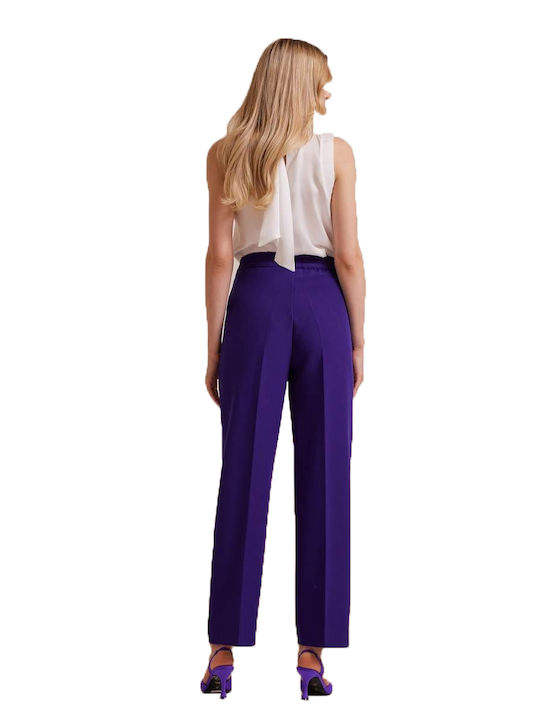 Dama Tesatura Pantaloni Violet