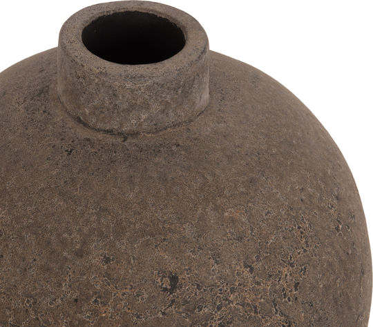 Freebox Decorative Floor Vase Ceramic Orange Dimensions 73x130cm