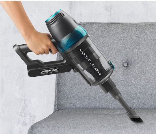 Trisa Electronics Quick Clean Prof Επαναφορτιζόμενη Σκούπα 2 σε 1 Stick & Χειρός 32V Μπλε