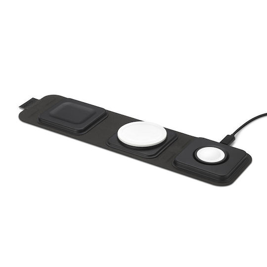 Mophie Ασύρματος Φορτιστής (Qi Pad) 15W Power Delivery Μαύρος (401309741)