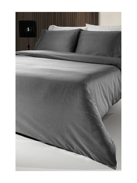 Guy Laroche Sheet Super-Double 240x270cm. Minimal Black & White