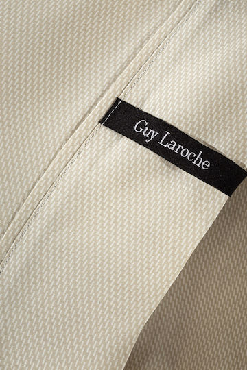 Guy Laroche Sheet King Size with Elastic 180x200+35cm. Minimal Natural