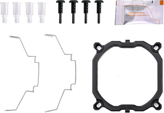 Thermaltake UX200 SE ARGB Ψύκτρα Επεξεργαστή για Socket AM4/AM5/115x/1700 Λευκή