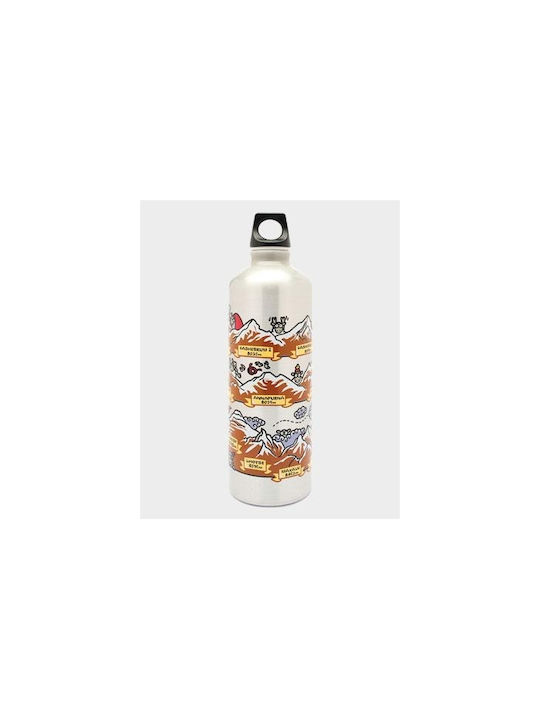 Laken Himalaya Aluminum Water Bottle 750ml Silver